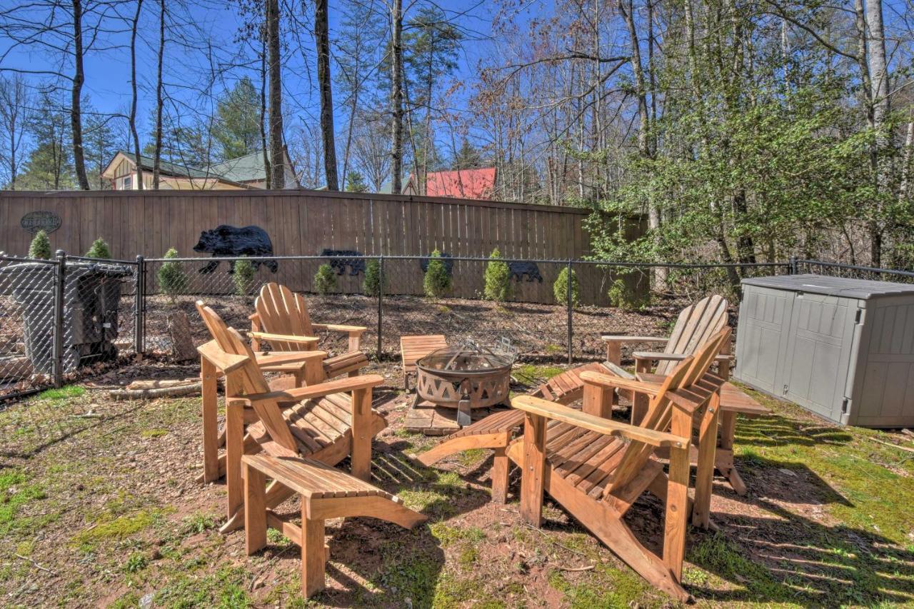 Helen Cabin With Deck And Hot Tub Less Than Half Mi To Main St Екстер'єр фото
