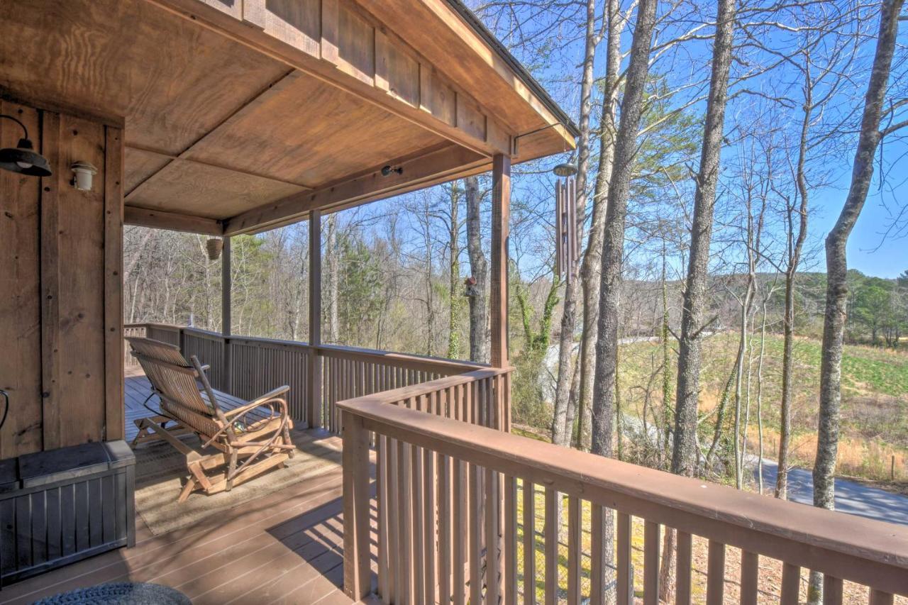 Helen Cabin With Deck And Hot Tub Less Than Half Mi To Main St Екстер'єр фото