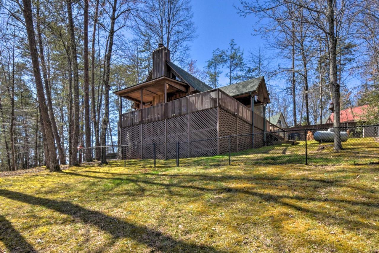 Helen Cabin With Deck And Hot Tub Less Than Half Mi To Main St Екстер'єр фото